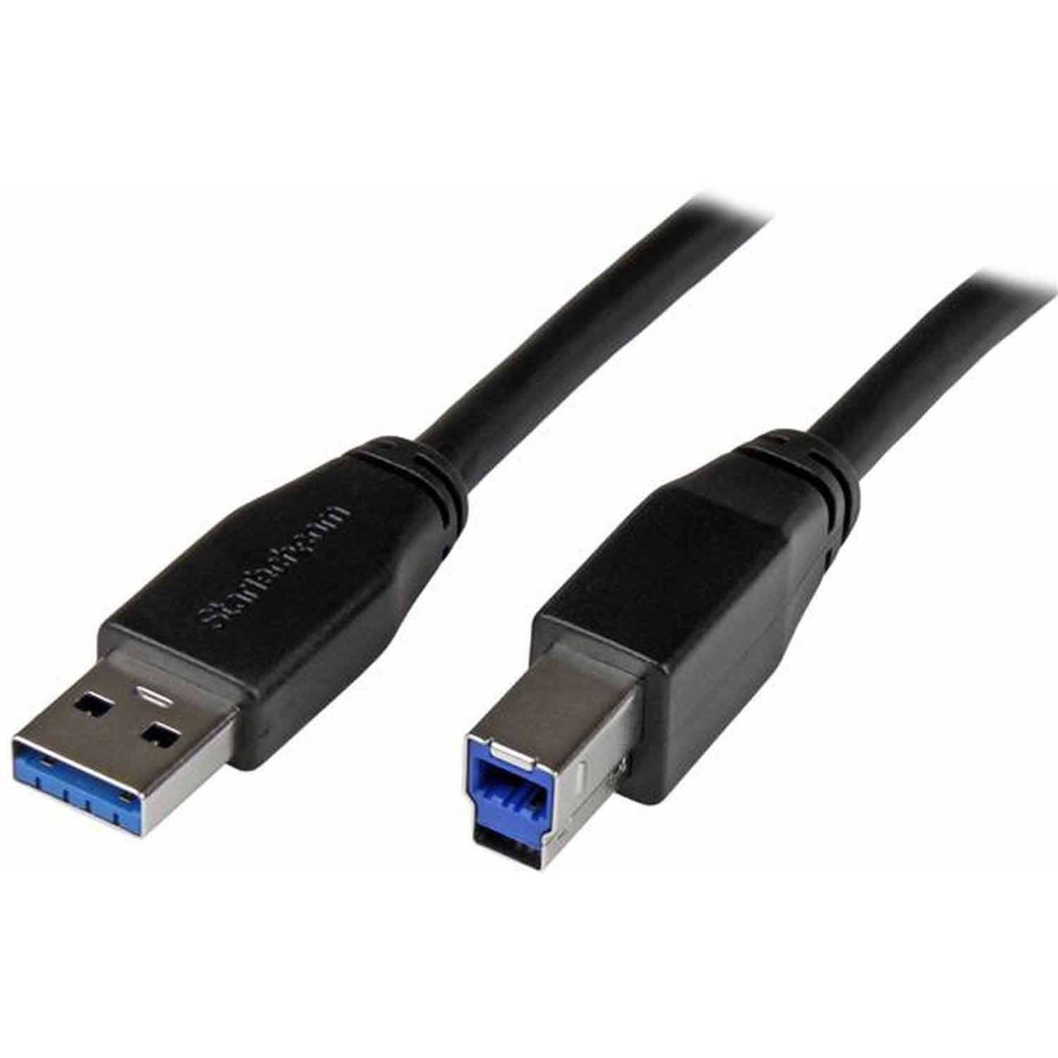 15ft Active USB 3.0 USB-A to USB-B Cable 15ft Active USB 3.0 USB-A to USB-B Cable